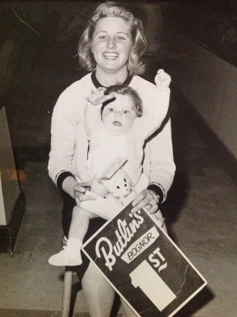 Reggie in 1963 winning a Best Baby Contest!